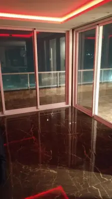 A planta de Apartamento de Cobertura frente para o mar Itapema