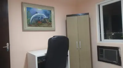 A planta de Apartamento 3 quartos e 3 sacadas de frente para o mar com visão panorâmica de toda praia de Itapema