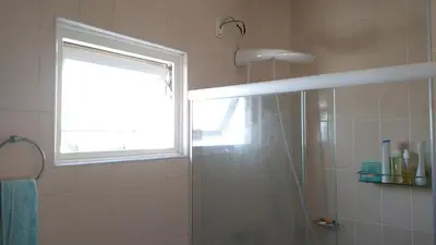 Uma casa de banho em Apartamento 3 quartos e 3 sacadas de frente para o mar com visão panorâmica de toda praia de Itapema