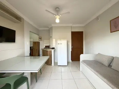 A cozinha ou kitchenette de Hospedaria Sol da Manhã