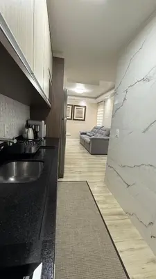 A cozinha ou kitchenette de Residencial Bella Praia 2