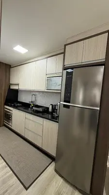 A cozinha ou kitchenette de Residencial Bella Praia 2