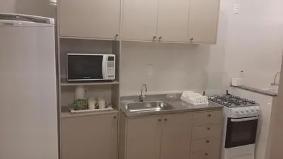 A cozinha ou kitchenette de Mix aparts Tijucas -kit 10