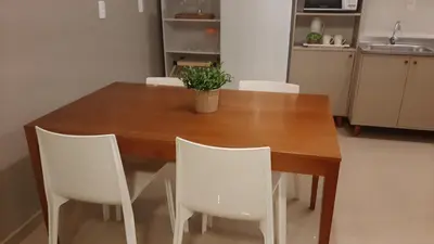 A cozinha ou kitchenette de Mix aparts Tijucas -kit 10
