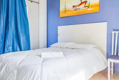 Uma cama ou camas num quarto em CCM - Condomínio a 150m da Praia do Mariscal
