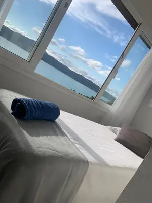Uma cama ou camas num quarto em Guesthousebr