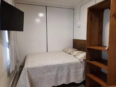 Uma cama ou camas num quarto em Villa do Mar - 14