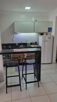 A cozinha ou kitchenette de Recanto Cardeal 302-2 Apto 2 quartos para 5 pessoas