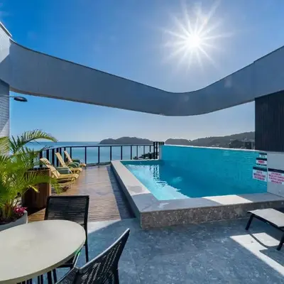 Confortável Loft com Vista para o Mar