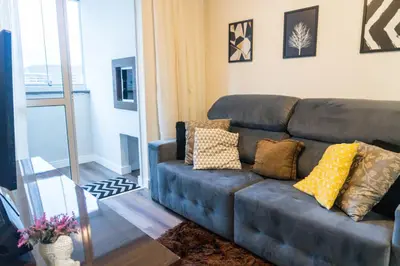 Uma área de estar em Smart Apartment - The 808