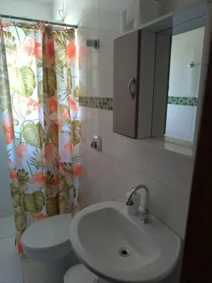 A planta de Casa agradável em Camboriú com estacionamento no pátio