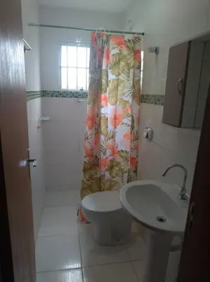 A planta de Casa agradável em Camboriú com estacionamento no pátio