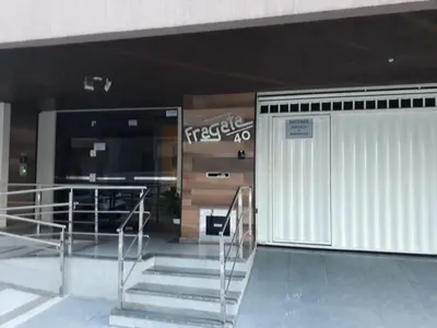 A planta de Apartamento Meia Praia Itapema