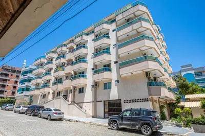 O edifício onde o apartamento está situado