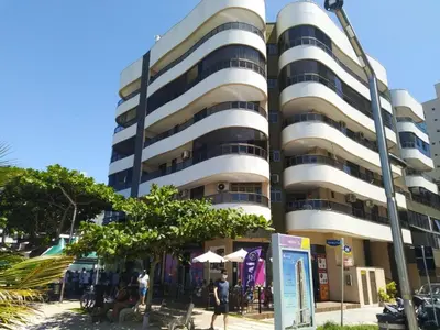 O edifício onde o apartamento está situado
