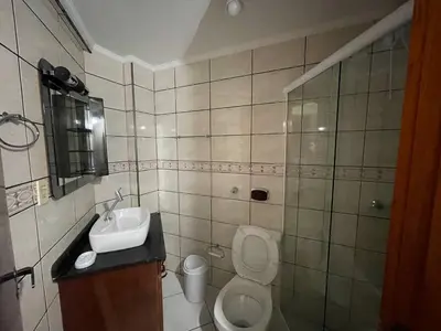 Uma casa de banho em Paraíso Litorâneo