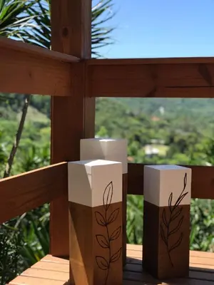 Uma varanda ou terraço em Suíte Vista Mar Praia Estaleiro Balneário Camboriú