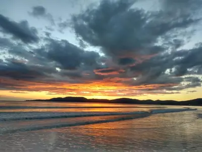 Paisagem natural perto da casa de férias