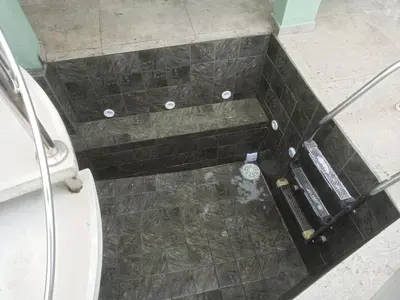 Uma casa de banho em Pousada Recanto do Canário 3