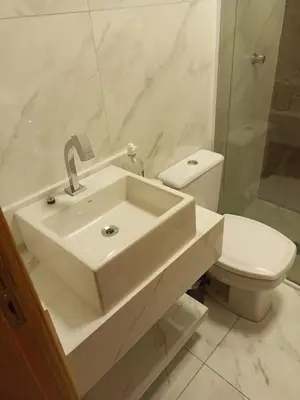 Uma casa de banho em Pousada Recanto do Canário 3