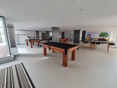 A planta de Apartamento 2 quartos home club na praia de palmas