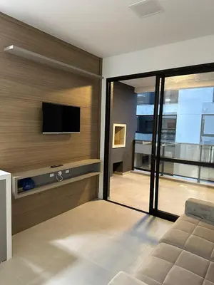 A planta de Apartamento 2 quartos home club na praia de palmas