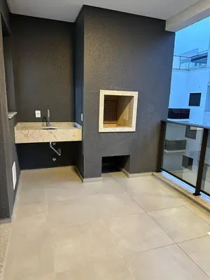 A planta de Apartamento 2 quartos home club na praia de palmas