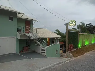 O edifício onde a casa de férias está situado
