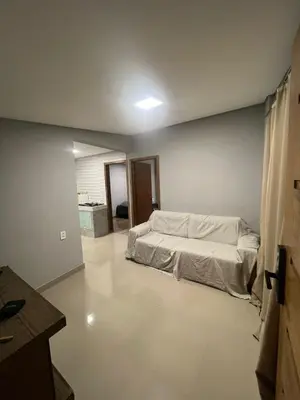 Uma cama ou camas num quarto em Pousada Recanto do Canário 4