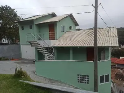 O edifício onde a casa de férias está situado