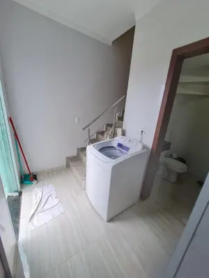 Uma casa de banho em Siri Mariscal Bombinhas C Piscina