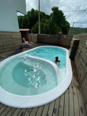 A piscina em ou perto de Siri Mariscal Bombinhas C Piscina