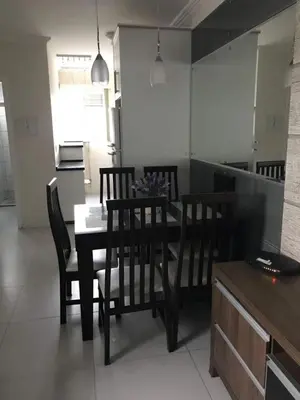 A cozinha ou kitchenette de Lindo Apartamento 2 Quartos 5 min da Praia de BC