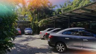 A planta de Residencial em Bombinhas Jardin Flamingo