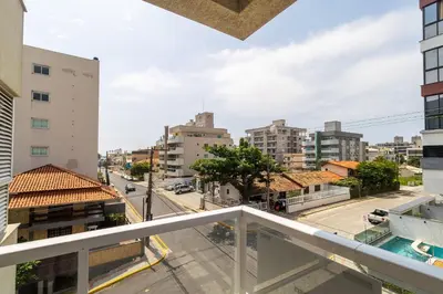 O edifício onde o apartamento está situado