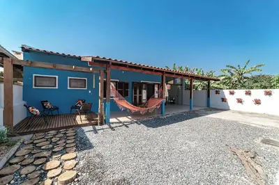 O edifício onde a casa de férias está situado