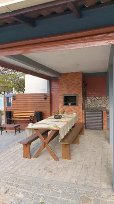 A planta de Apartamento Frente Mar em Porto Belo