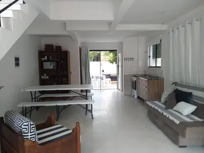 Uma área de estar em Casa geminada 2 no Mariscal
