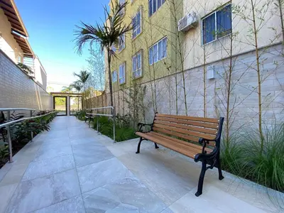 O edifício onde o apartamento está situado