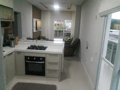 A cozinha ou kitchenette de DEUS é bom o tempo todo