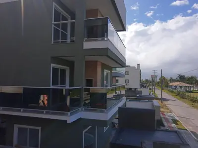 O edifício onde o apartamento está situado