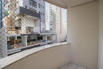 Uma varanda ou terraço em DCA51 - Pé na areia, Churrasqueira, 2 Garagens