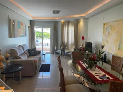 A planta de Apartamento beira mar