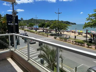 A planta de Apartamento beira mar