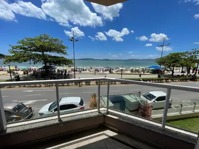 A planta de Apartamento beira mar