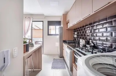 A planta de Apartamento Garden encantador na Praia de Palmas