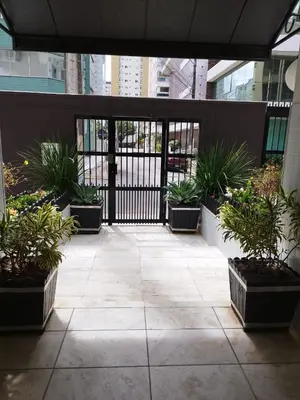 Uma varanda ou terraço em Apartamento de Praia no Centro