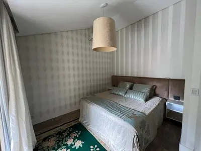 Uma cama ou camas num quarto em Casa pé na areia em praia paradisíaca