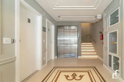 A planta de Cobertura duplex com 03 dormitórios