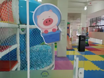 O clube infantil de Bombinhas Tourist Apart